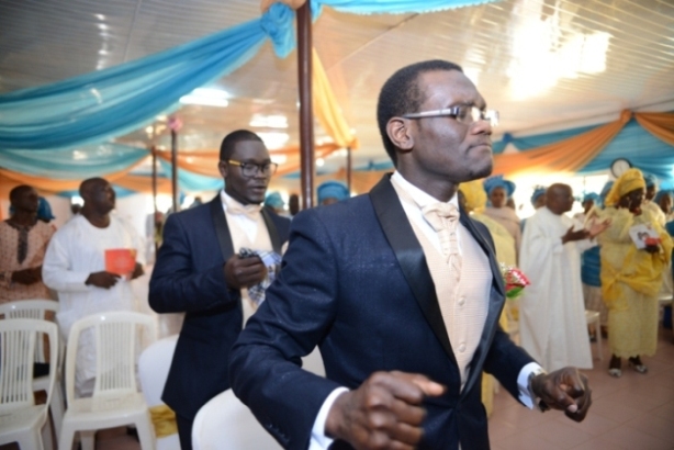 Wedding bw the son of our Pastor-Dele Ikotun and the daughter of Pastor Abraham on 14 Dec 2013, pix1