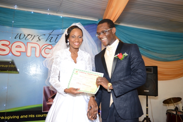 Wedding bw the son of our Pastor-Dele Ikotun and the daughter of Pastor Abraham on 14 Dec 2013, pix18